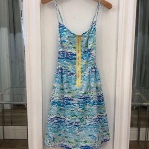 Lilly Pulitzer toile dress size 8